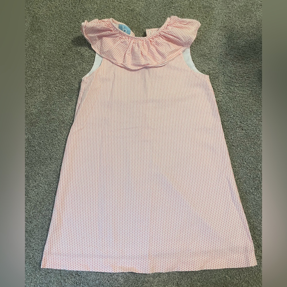 Bella Bliss Pink and White Polka Dot Dress